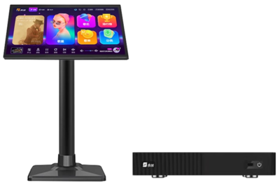 音創(chuàng)H70 新款智能語音點(diǎn)歌機(jī)分體機(jī) 4K高清雙系統(tǒng)家用KTV卡拉OK點(diǎn)唱機(jī) H70-21.5寸4K分體機(jī) 1T硬盤